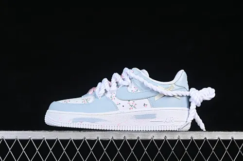 All Categories Nk Air Force 1 Air Force Series Nk Air Force 1 Low Air Force Low Pale Nike Air Force 1'07 Low Pale "Cherry Mist Whisper" Hand-painted Graffiti Asakura Mist Words Air Force One Low-top Casual Shoes DH2920-121